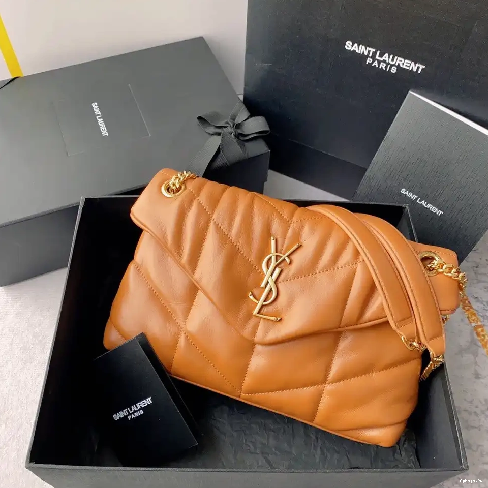 PUFFER CHAIN SMALL YSL BAG 0525